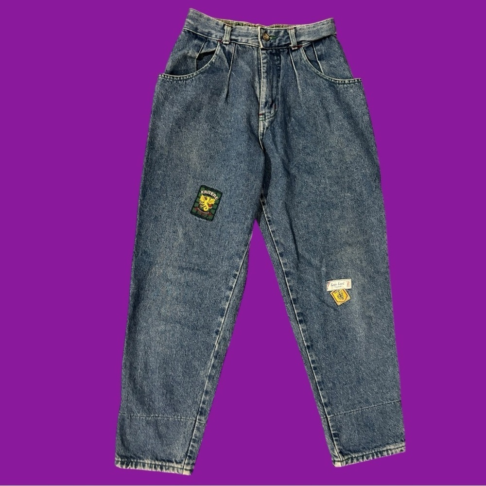 90s Segue Ltd “Kritter” Patchwork Jeans